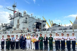 Визит способствует укреплению взаимопонимания, обменов и сотрудничества, внося вклад в упрочение всеобъемлющего стратегического партнерства между Вьетнамом и Францией. (Фото: Vietnam+)