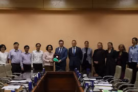 Это сотрудничество уделяет приоритетное внимание укреплению первичного звена здравоохранения и совершенствованию управления неинфекционными заболеваниями. (Фото: Vietnam+)
