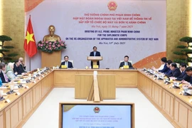 Премьер-министр Фам Минь Тьинь выступает на встрече с представителями дипломатического корпуса Вьетнама 31 июля 2025 года в Ханое. (Фото: ВИA)