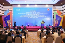 Общий вид церемонии. (Фото: baochinhphu.vn).