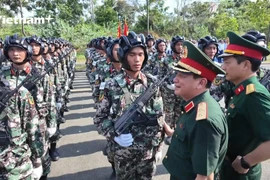 Генерал-лейтенант Чыонг Тхиен То заместитель начальника Главного политического управления Народной армии Вьетнама. (Фото: ВИА)
