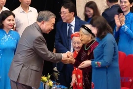 Генеральный секретарь То Лам принял участие в церемонии, посвящённой 95-летию со дня основания Союза. (Фото: ВИА)