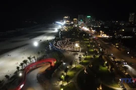 Ночной Вунгтау. (Фото: ВИА)