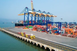 Иллюстративное фото: проект причалов № 5 и № 6 портового комплекса Латьхуен (Хайфон). (Фото: ВИА)