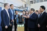 Премьер-министр Фам Минь Тьинь провёл рабочую встречу с ядерной лабораторией при Королевском технологическом институте Швеции (Фото: ВИА)
