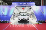 Модели электромобилей производятся на заводе VinFast India (Фото: ВИА)