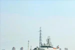 Корабль Морской полиции Вьетнама CBS 8001 зашел в порт Танджунг Приок, Индонезия (Фото: ВИА)