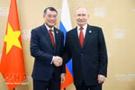 Премьер-министр Ле Минь Хынг провёл встречу с Президентом России Владимиром Путиным (Фото: ВИА)