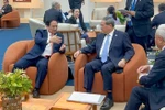 Премьер-министр Вьетнама Фам Минь Тьинь встретился с премьер-министром Госсовета Китая Ли Цянем (Фото: ВИА)