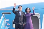 Президент Вьетнама Лыонг Кыонг вместе с супругой выехал из Ханоя для участия в Общих прениях высокого уровня 80-й сессии ГА ООН, совмещая это с рядом двусторонних мероприятий в США (Фото: ВИА)