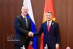 Премьер-министр Ле Минь Хынг принял генерального директора Российского фонда прямых инвестиций Кирилла Дмитриева (Фото: ВИА)