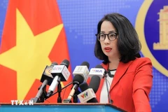Официальный представитель Министерства иностранных дел (МИД) Фам Тху Ханг. (Фото: ВИА)