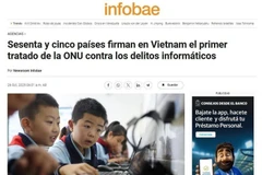 Скриншот статьи на Infobae