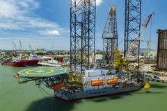 Самоподъёмная буровая установка PV Drilling VIII возвращается в строй после почти десятилетнего простоя. (Фото: nangluongvietnam.vn) 