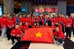 Вьетнам завершил 16-й чемпионат мира по бодибилдингу и физическому фитнесу 2025 года с тремя титулами вице-чемпиона. (Фото: [https://nld.com.vn/](https://nld.com.vn/)) 