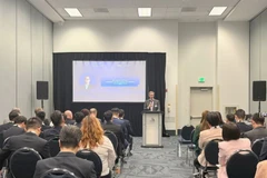 Общий вид Вьетнамо-американского форума по инновациям и инвестициям в Ханое. (Фото: Министерство финансов Вьетнама) 