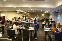 Программа включает деловые встречи в формате «business-to-business» (B2B) для стимулирования сотрудничества между вьетнамскими и австралийскими предприятиями. (Фото: ВИА) 