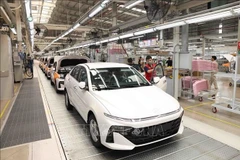 Автомобилестроительный завод по производству и сборке Hyundai Thanh Cong в провинции Ниньбинь. (Фото: ВИА) 