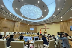 Конференция по реализации национальной стратегии развития логистики на 2025–2035 годы с видением до 2050 года, состоявшаяся 21 ноября в Ханое. Фото: BИА. 