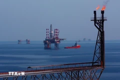 Нефтяные платформы на месторождении Бачхо. (Фото: ВИА) 