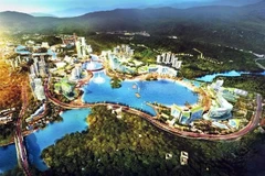 Перспектива проекта казино Вандон в провинции Куангнинь. (Фото: tuoitre.vn)