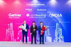Компания Viettel High Tech признана аналитическим агентством Gartner «нишевым игроком» (*Niche Player*) за новаторскую роль в разработке и коммерциализации технологии 5G Open Radio Access Network (RAN) на основе ASIC-чипсетов. (Фото: ВИА) 