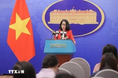 Официальный представитель Министерства иностранных дел Фам Тху Ханг (Фото: ВИA)