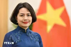 Посол Вьетнама в Финляндии и Эстонии Фам Тхи Тхань Бинь (Фото: ВИA)