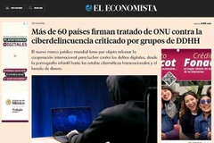 Мексиканское издание El Economista сообщает о подписании Ханойской конвенции. (Фото: скриншот) 