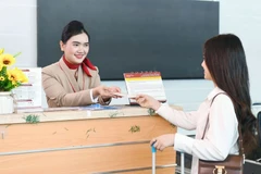 Международный аэропорт Фукуока в период праздника Тэт с 14 по 22 февраля обслуживает 767 рейсов и более 260 473 пассажиров. (Фото: ВИА)