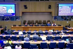 18-я сессия Конференции государств-участников Конвенции о правах инвалидов (COSP18) проходила с 10 по 12 июня в штаб-квартире ООН в Нью-Йорке. (Фото: ВИA)
