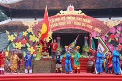 Эпическое художественное представление, воссоздающее героический дух армии Тайшон во время весеннего похода 1789 года. (Фото: ВИА) 