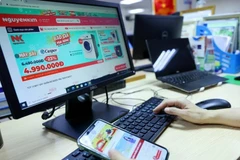 Вьетнам - третий по величине рынок электронной коммерции в регионе. (Фото: ВИA) 