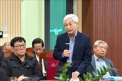 Профессор доктор Дао Суан Хок, председатель Вьетнамской ассоциации ирригации (Фото: ВИA)