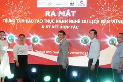 Открытие учебного центра по устойчивому туризму в Хюэ 29 сентября (Фото: ВИA)