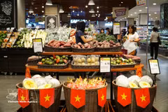 Вьетнамская продукция представлена в супермаркете AEON в Малайзии. Фото: ВИА. 