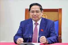 Премьер-министр Фам Минь Тьинь провёл телефонный разговор с генеральным директором Государственной корпорации по атомной энергии Российской Федерации «Росатом» Алексеем Лихачёвым. (Фото: ВИА).