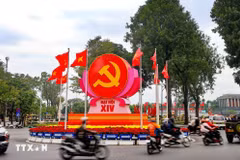 XIV Всевьетнамский партийный съезд является особо важной вехой, открывающей новый этап развития страны. (Фото: ВИА)