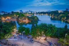 Озеро Хоанкием. (Фото: ВИА)