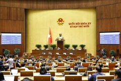 Национальное собрание проголосовало за принятие Закона о судебной экспертизе (с поправками). (Фото: ВИА).