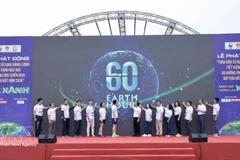Церемония запуска кампании «Все население практикует эффективное использование энергии в ответ на Час Земли 2026» под девизом «Зелёные инновации - зелёное будущее», состоявшаяся в Ханое 21 марта 2026 года. (Фото: ВИА)