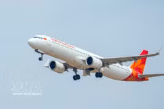 Самолёт авиакомпании Sun PhuQuoc Airways. (Фото: ВИА).