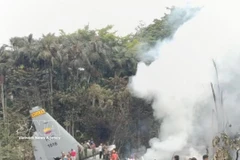 Самолёт, на борту которого находились 125 человек, потерпел крушение вскоре после взлёта с территории на юге страны. (Фото: Синьхуа/ВИА)