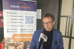 Профессор Геерт Ангенон, Свободный университет Брюсселя (VUB), даёт интервью корреспонденту ВИА в Брюсселе (Бельгия). (Фото: ВИА).