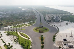 Экономическая ось вдоль коридора реки Донгнай вместе с зоной свободной торговли и аэротрополисом (аэропорт-городом) рассматриваются как новые полюса роста провинции Донгнай. (Фото: ВИА)