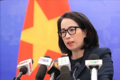 Официальный представитель Министерства иностранных дел Фам Тху Ханг. (Фото: ВИА).