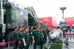 Группа Viettel представила 50 гражданских и военных технологических продуктов на выставке «80-летний путь Независимости – Свободы – Счастья», проходящей в Национальном выставочном центре с 28 августа по 5 сентября. (Фото: ВИА).