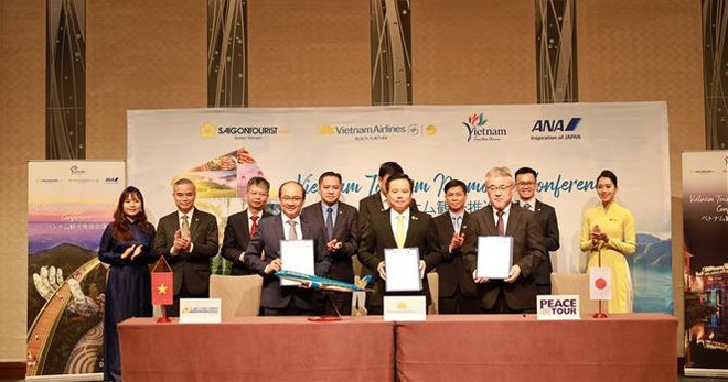 Vietnam Airlines, Saigontourist Group продвигают вьетнамские направления в Японии ảnh 2 Vietnam Airlines, Saigontourist Group продвигают вьетнамские направления в Японии ảnh 2
