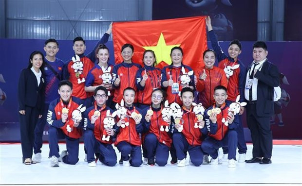 Вьетнам уверенно лидирует в рейтинге SEA Games 32 со 107 золотыми медалями ảnh 3 Вьетнам уверенно лидирует в рейтинге SEA Games 32 со 107 золотыми медалями ảnh 3
