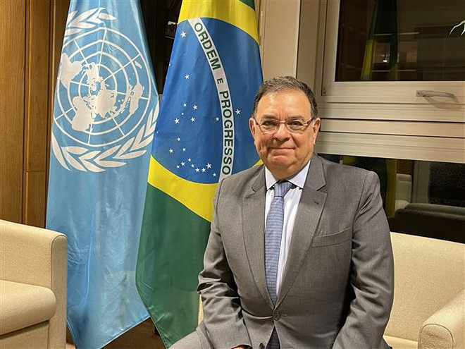 Председатель 41-й Генеральной Ассамблеи ЮНЕСКО оценивает возвращение Вьетнама в Исполнительный совет ảnh 2 Председатель 41-й Генеральной Ассамблеи ЮНЕСКО оценивает возвращение Вьетнама в Исполнительный совет ảnh 2